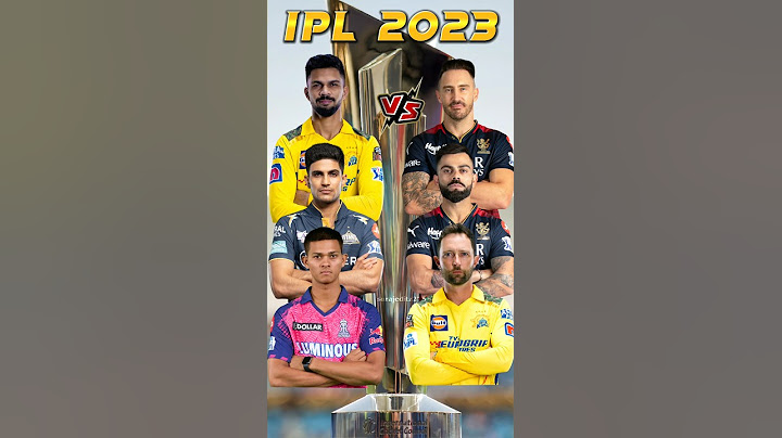 Ruturaj Gaikwad,Shubman Gill,Yashasvi Jaiswal VS Faf Du Plessis,Virat Kohli,Devon Conway in IPL 2023
