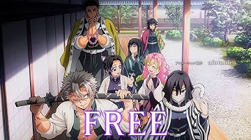 Demon Slayer || Free || K-pop Demon Hunters || AMV