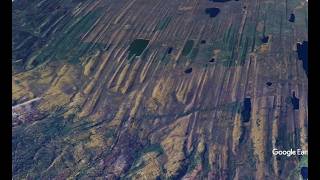 Drumlins on Flat Land
