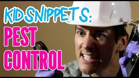 Kid Snippets: "Pest Control" (Imagined by Kids)