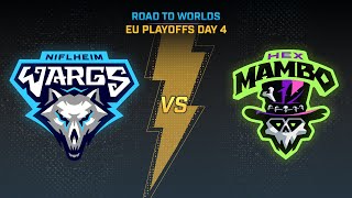 SMITE Challenger Circuit EU: Road to Worlds Playoffs Day 4 - Niflheim Wargs Vs Hex Mambo