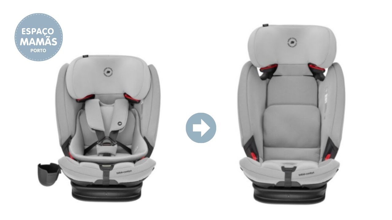 Bebe Confort Como Transformar A Cadeira Auto Titan Pro De Grupo 1 Para Grupo 2 3 Youtube