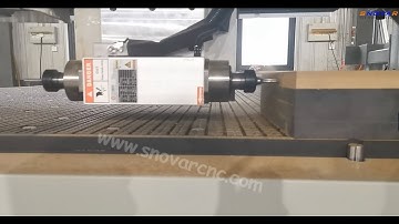 DOOR CNC: CNC NESTING MACHINE FOR DOOR WITH TPA CN2008 WSCM CONTROLLER