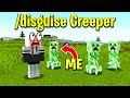 Minecraft Trolling, But I’m disguised as a creeper