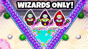 Can You Win Using WIZARDS ONLY?? BTD Battles 2
