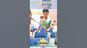 Fast Cup Stacking: 3-3-3 in 1.779 Seconds! #sportstacking #fast #shorts