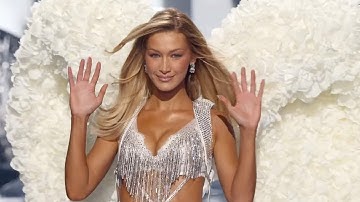 Bella Hadid Rocks 50-Lb. Angel Wings at 2025 Victoria