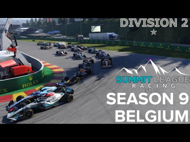 SLR F1 | Season 9 - Division 2 - Belgium Race Replay