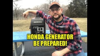Why You NEED A Generator. Honda EU2000