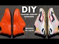 DIY: CUSTOM SNEAKERS! (How To Paint Midsoles | No Cracking!)-By Orly Shani