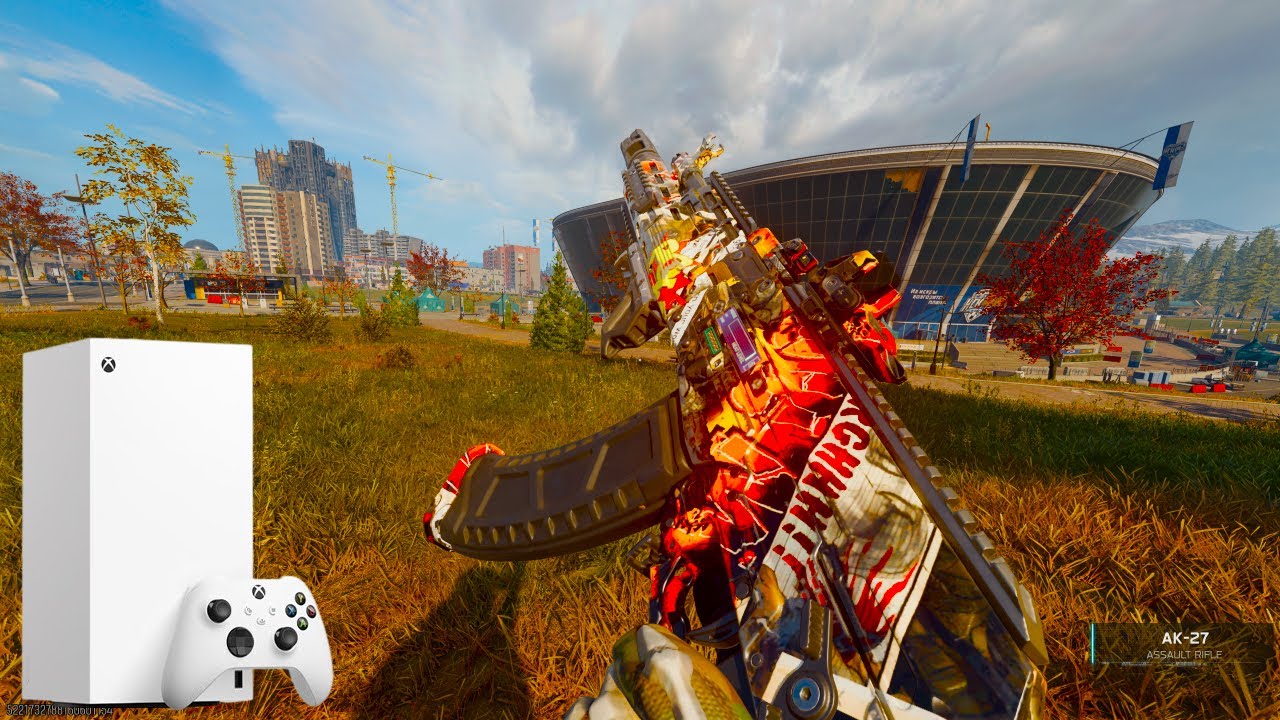 WARZONE | Xbox Series X 120HZ | BO7 Verdansk FPS Test