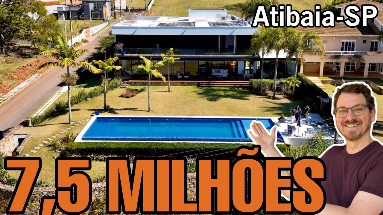 Essa mansão de CINEMA às margens de um LAGO vai te surpreender 📍 Palavra da Vida em Atibaia/SP