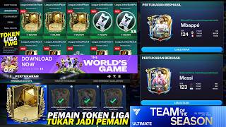 BUG? &amp; BOCORAN PEMAIN PERTUKARAN TOKEN LIGA 118 TUKAR JADI UTOTS EVENT THE WORLD'S GAME FC MOBILE 26