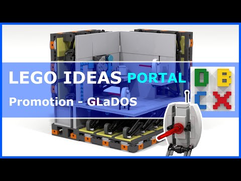 Lego Modular Portal Testing Chamber Promotional Video