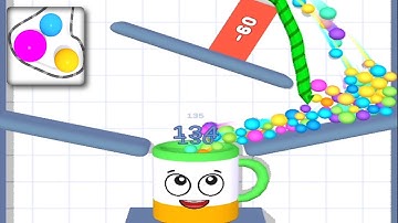 Rope And Balls - All Levels Walkthrough Gameplay Levels 51-60 (iOS, Android)