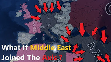 What If The Middle east Joined The Axis ? Hoi4 Timelapse