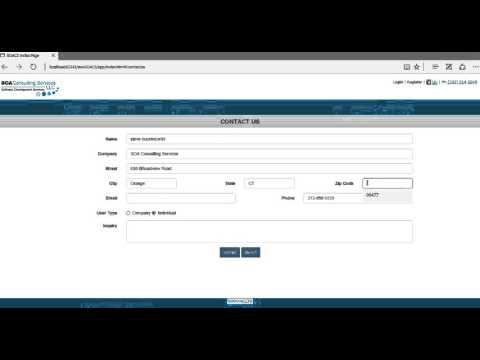 angularjs contact us form