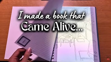 The Book That Came to Life... Through Code & Animation | Interactive Media Art Experiment