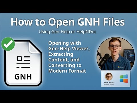 GNH Files: How to Open Gen-Help Documentation Files