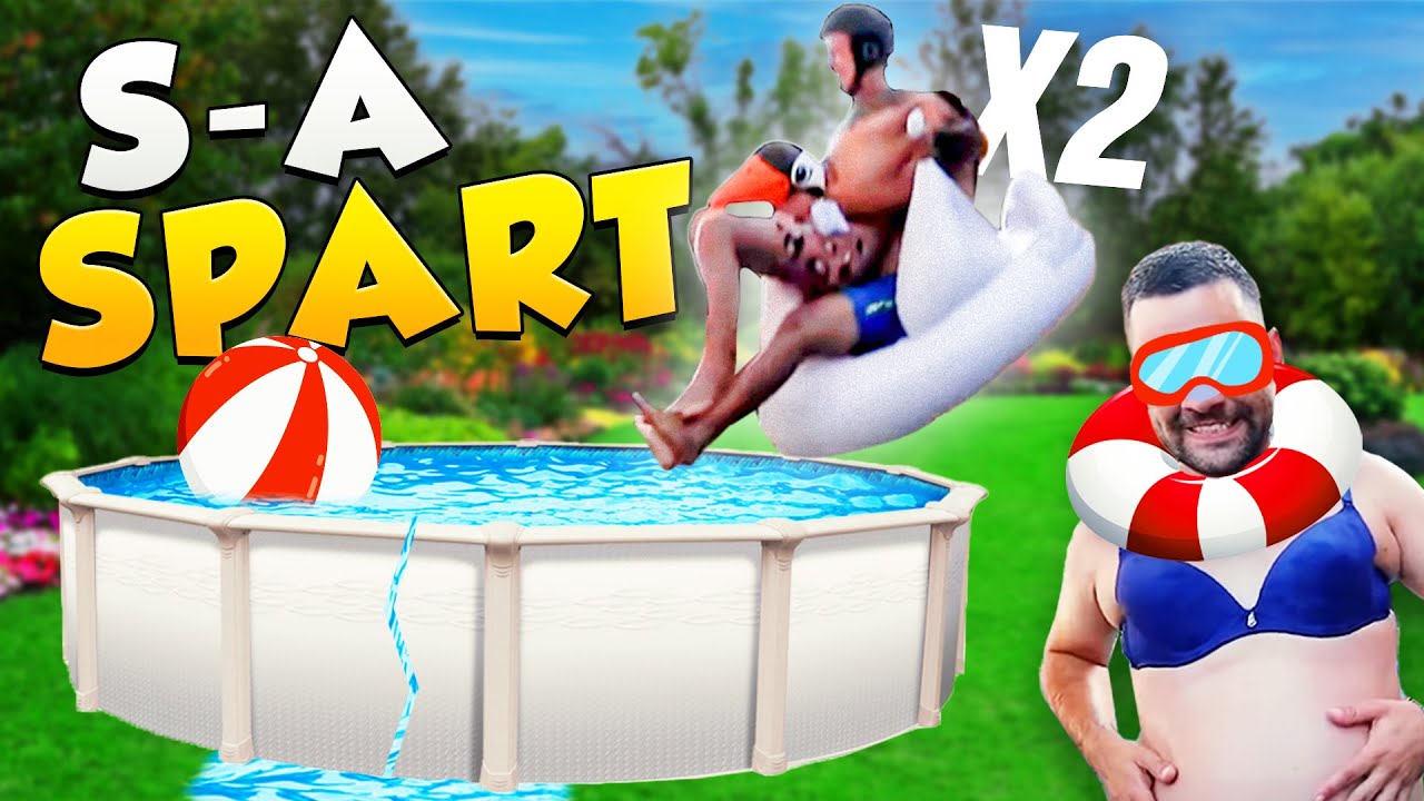 AM RUPT PISCINA😮 AM SARIT 2 PE LEBADA DE LA ETAJ in PISCINA  *PROVOCARIlaPISICINA*PT2