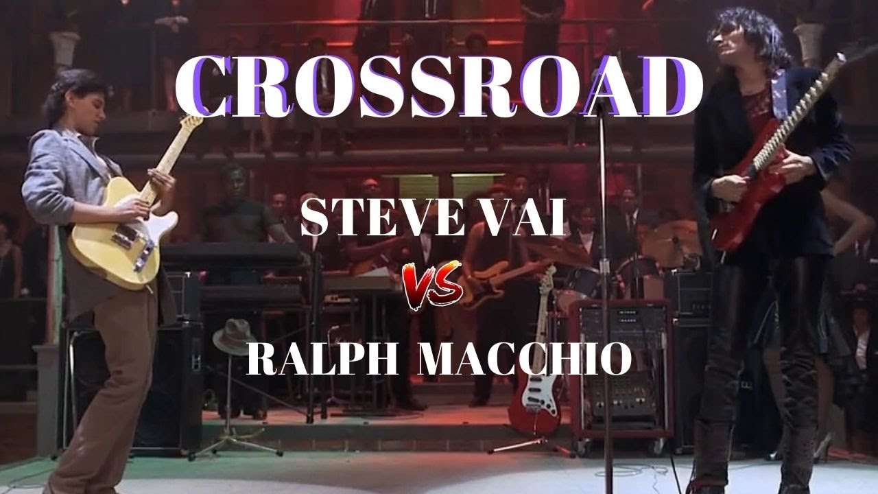 CROSSROAD Steve Vai Vs Ralph Macchio Guitar Battle Chords Chordify