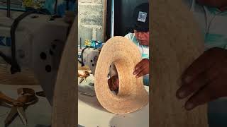 Why this stitch won't unravel... 👇 #artisanmade #behindthescenes #palmleafhat #craftsmanship