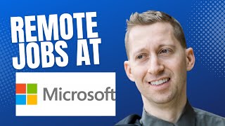 Remote Jobs at Microsoft
