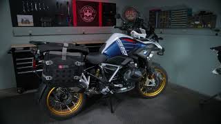 BMW R 1250 GS/R 1200 GS용 바이킹 백 사이드 패니어 설치 가이드 screenshot 3