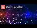 How to Create Particles Glow Adobe Illustrator Tutorial