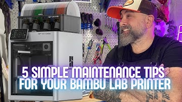 5 Simple Maintenance Tips for Your Bambu Lab Printer