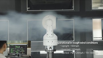 Wind Tunnel Test: T AI Ruggedized PTZ Camera Endurance and Performance