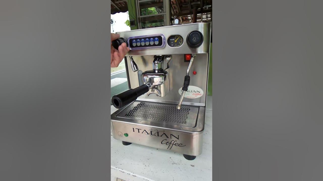 VFA EXPRESS coffee torino espresso machine YouTube