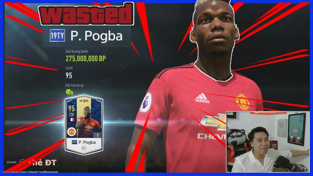 Vodka Quang | Chơi lớn 13 Triệu săn lùng Pogba TOTY 19 Fifa Online 4