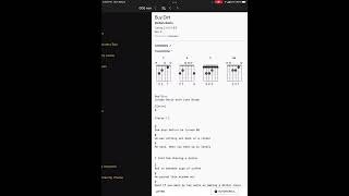 The Ultimate-Guitar app resets the transposition setting (personal tab)