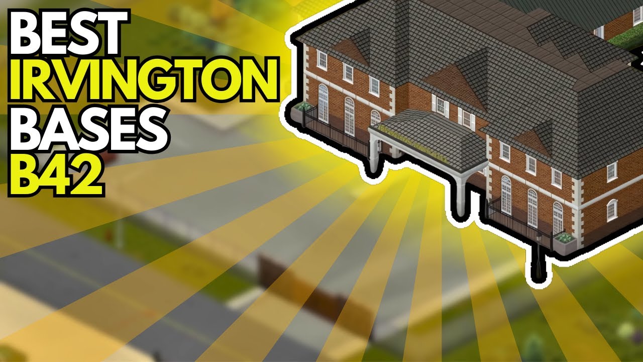I Visited the PERFECT Bases in Irvington City! (Project Zomboid Build 42)