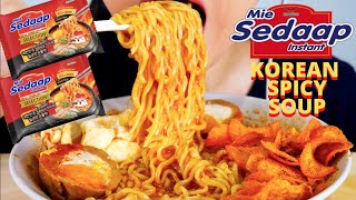 ASMR MIE SEDAAP KOREAN SPICY SOUP   MAICIH🌶️🔥 | JINJA PEDAS!!! | ASMR INDONESIA | NO TALKING