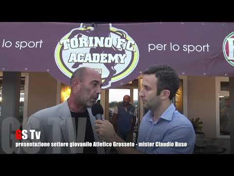 Gs Tv - presentazione settore giovanile Atletico Grosseto - mister Buso