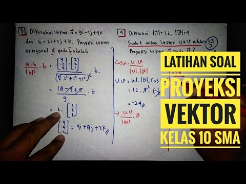 Latihan Soal dan Pembahasan Proyeksi Vektor Matematika ...