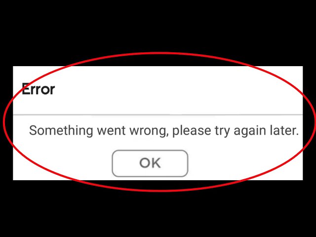 How To Fix 'Something Went Wrong Please Try Again Later' On Roblox