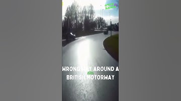Driving the wrong way on a British Roundabout!