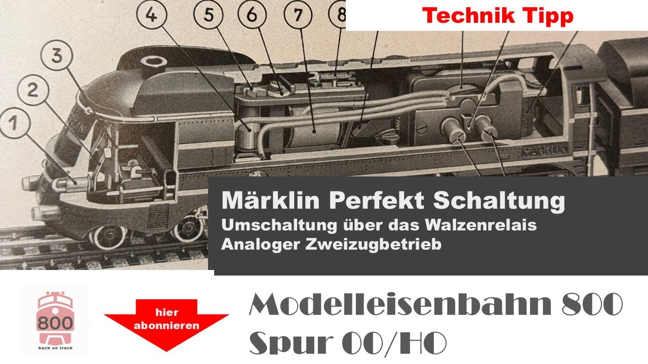 Schaltplan Mrklin Analog Lok