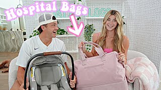 WHATS IN OUR HOSPITAL BAG! (Labor and Delivery)