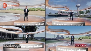 RTBF Revamps Weather Presentation with New Virtual Designs