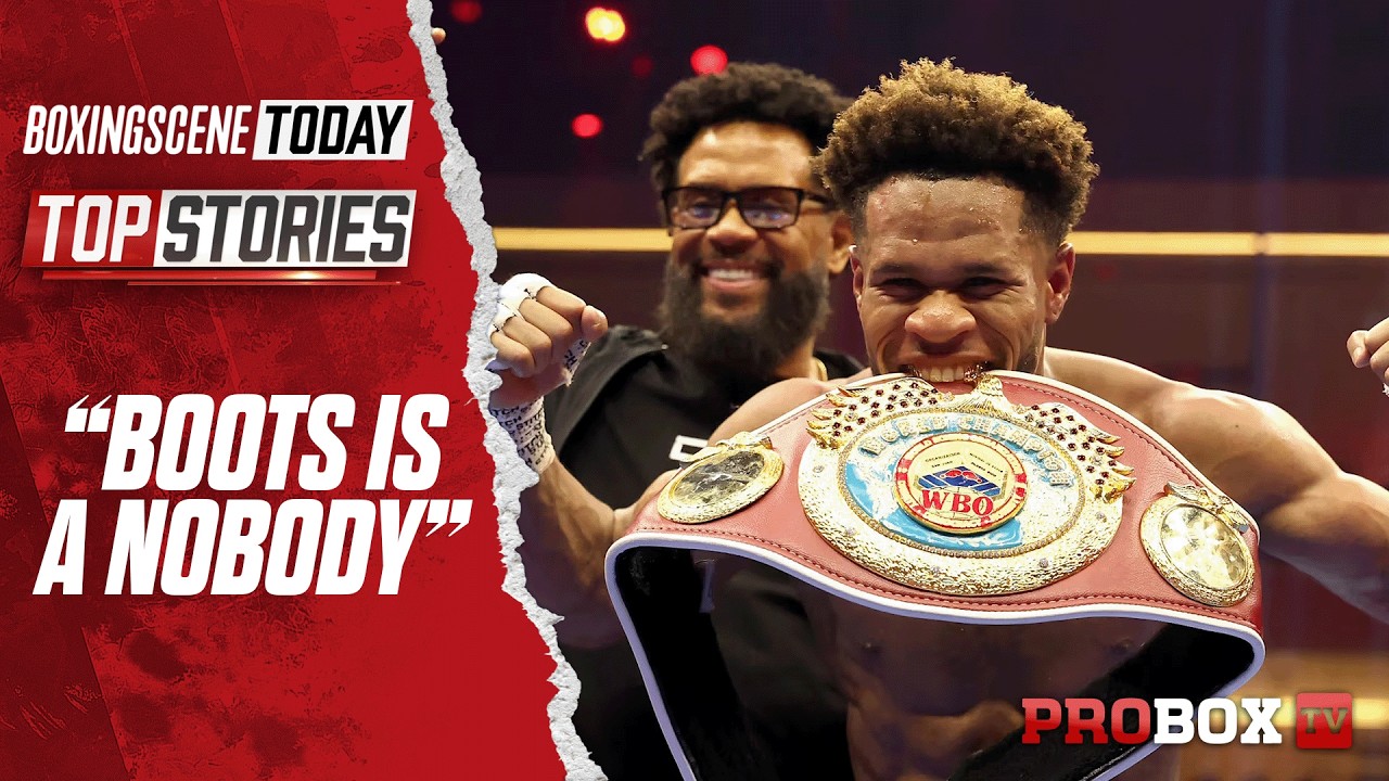 Haney calls 'Boots' a nobody?! Lester Martinez interim title clash!