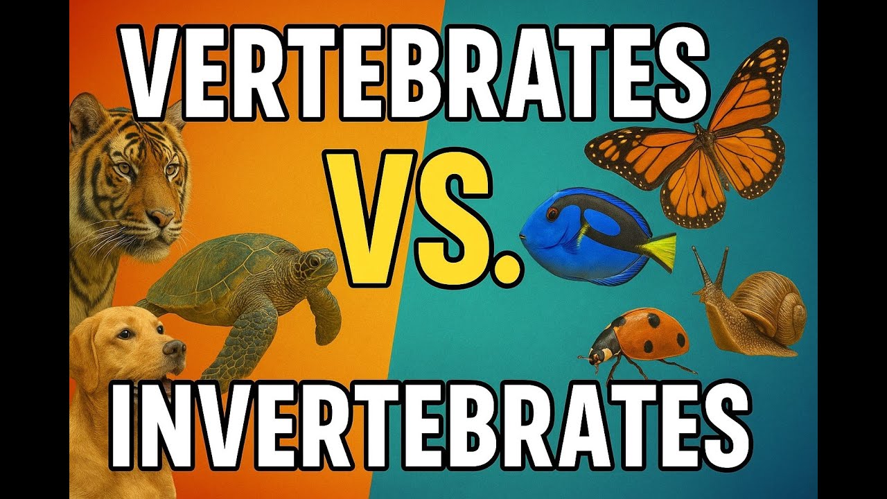 What Are Vertebrates  / Animal Classification for Kids