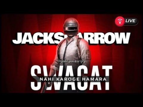 Jacksparrow is Live Streaming| Erangle Rush squad™ |  #pubglive #pubgmobileindia