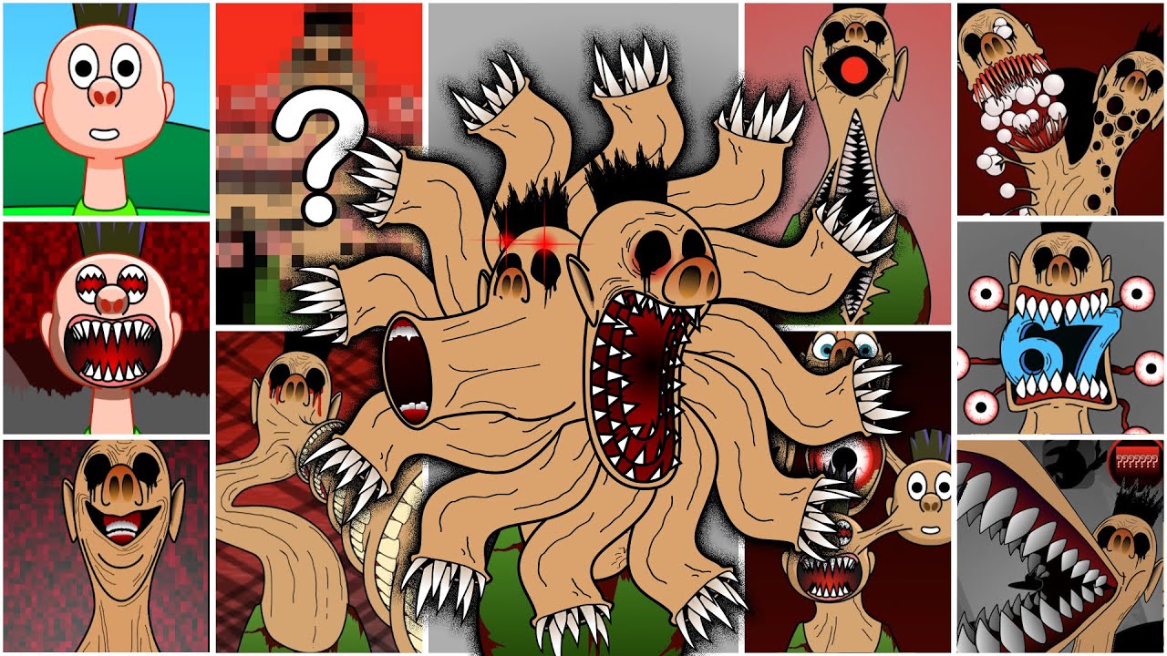 My Sprunki OC: HAMOOD HABIBI (Phase 1 to NEW Phase 64, Phase 65 from Roblox)