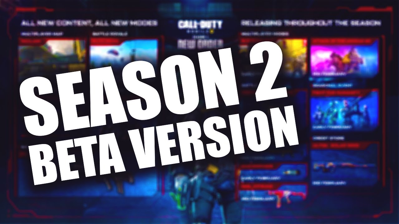 Cod Mobile Season 2 - BETA VERSION IS HERE - Weapons, BR Class, Perks ...