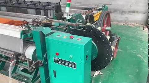 automatic stainless steel wire mesh weaving machine working video