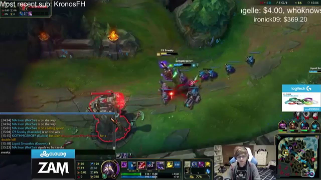 Sneaky - Kassadin vs Brand - Mid «Beast» (Ranked Gameplay)